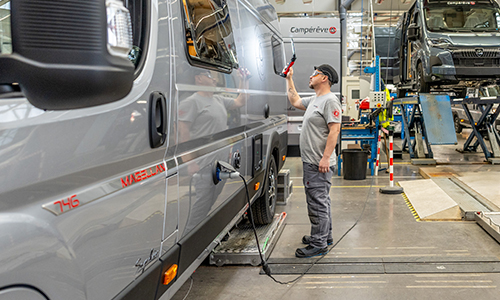 Ligne de production Camp�r�ve