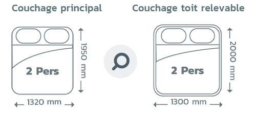 Lits Camp�r�ve Magellan 643 Air Saphir