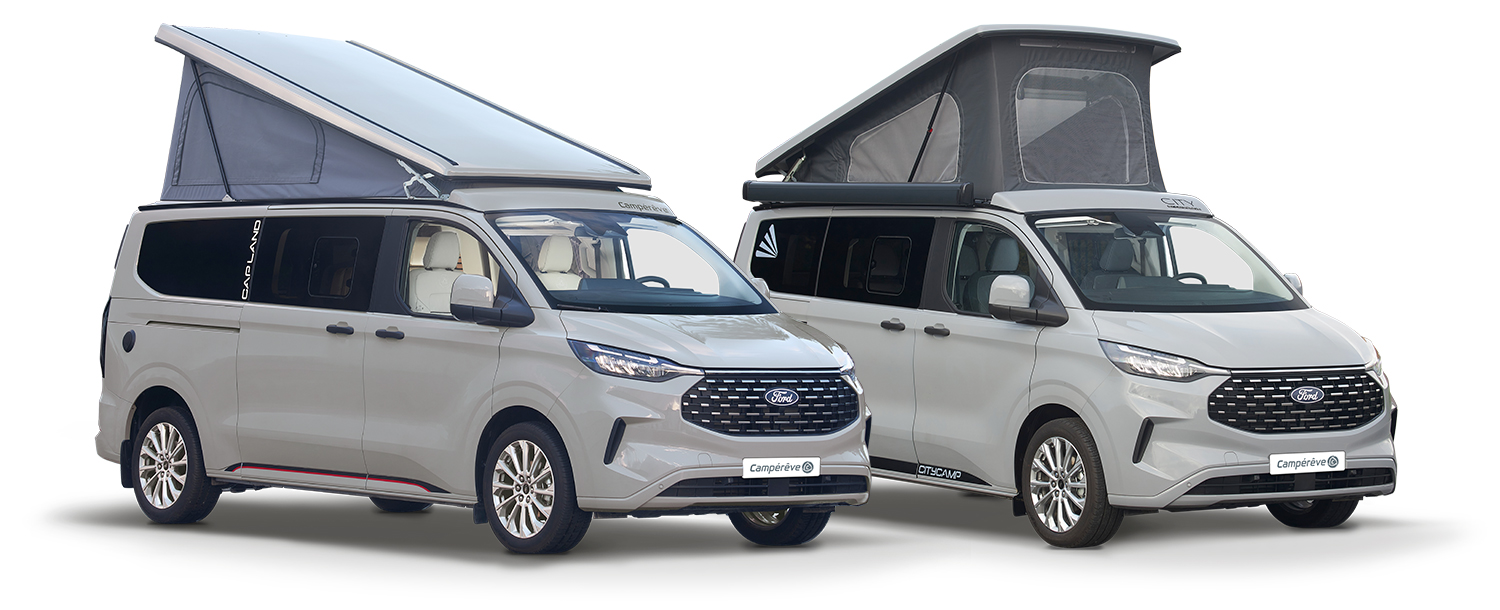Vue extrieure du porteur Ford pour Camprve