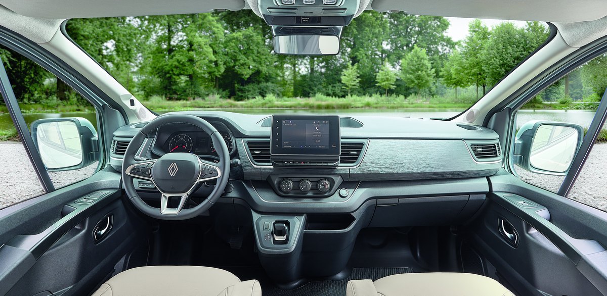 Tableau de bord du porteur Renault pour Camp�r�ve