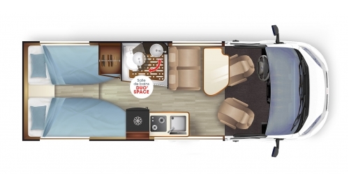 Fourgon Magellan 746 Air Saphir
